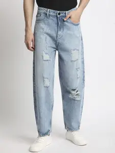 Bene Kleed Men Mid-Rise Highly Distressed Baggy Fit Jeans