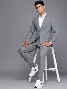 Louis Philippe Ath.Work Louis Philippe Super Slim Fit Formal Blazer & Trouser