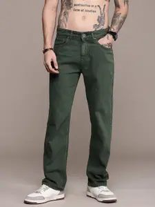 Roadster Men Smart Straight Fit Pure Cotton Jeans