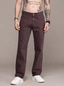 Roadster Men Smart Straight Fit Pure Cotton Jeans