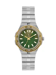 SANTA BARBARA POLO & RACQUET CLUB Women Round Dial Quartz Watch SB.1.10575-3