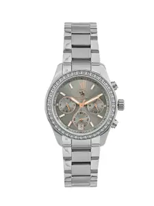 SANTA BARBARA POLO & RACQUET CLUB Women Round Dial Quartz Watch SB.1.10579-2