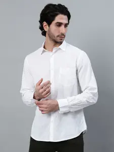 Cantabil Men Solid Opaque Casual Shirt
