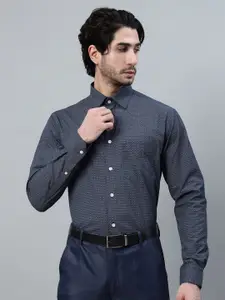 Cantabil Men Opaque Printed Formal Shirt