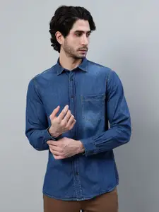 Cantabil Men Opaque Faded Casual Shirt