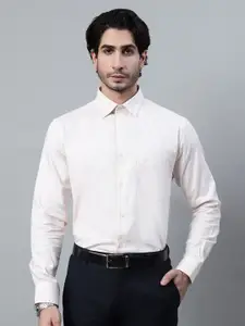 Cantabil Men Opaque Striped Formal Shirt