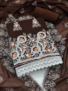 KIMISHA Embroidered Unstitched Dress Material