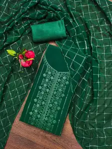 KIMISHA Embellished Unstitched Dress Material