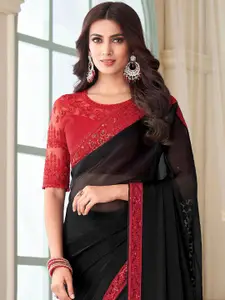 Saree mall Embroidered Sequinned Sarees