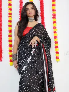 Saree mall Polka Dot Bagh Sarees