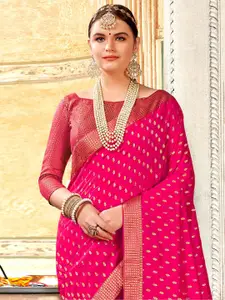Saree mall Ethnic Motifs Zari Sarees