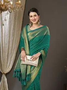 Saree mall Woven Design Zari Kanjeevaram Sarees
