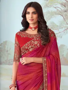 Saree mall Embellished Sequinned Sarees