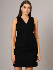 BRINNS Waistcoat With Skirt Suit