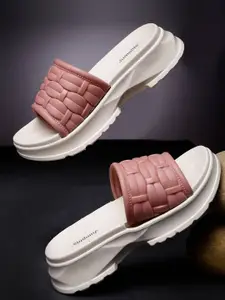 JUMPLITE Women Open Toe Comfort Heels Sandals