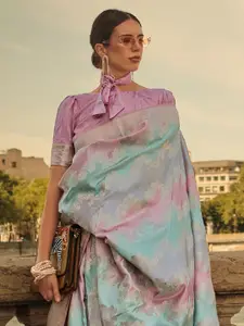 Mitera Woven Design Zari Banarasi Saree