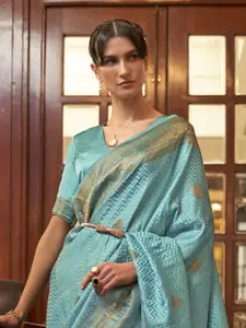 Mitera Woven Design Zari Banarasi Saree