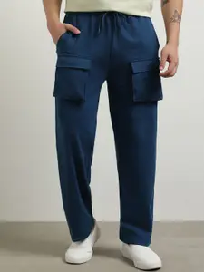 NOBERO Men Straight-Fit Track Pants