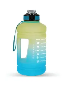 Solara Blue Motivational Sipper Water Bottle - 2.2L