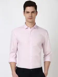 Peter England Men Slim Fit Opaque Formal Shirt