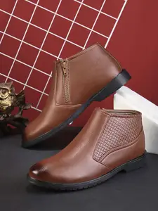 Provogue  Men Synthetic Leather Slip-On Formal Shoes