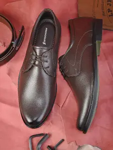 Provogue Men Round Toe Formal Derbys