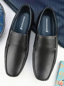 Provogue Men Round Toe Formal Slip-On Shoes