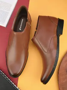 Provogue Men Round Toe Formal Slip-On Shoes