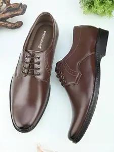 Provogue Men Round Toe Formal Derbys
