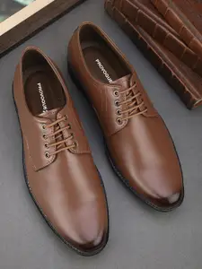 Provogue Men Round Toe Formal Derbys