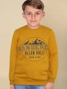 Allen Solly Junior Boys Typography Printed Pullover Sweatshirt