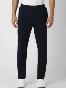 Van Heusen Flex Men Solid Regular Fit Mid-Rise Track Pants