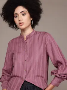 The Roadster Lifestyle Co. Multi Striped Casual Shirt