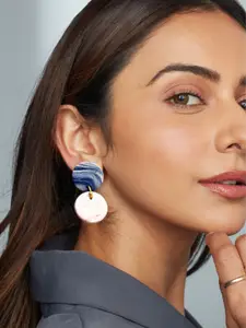 AccessHer Circular Drop Earrings