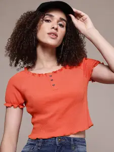 The Roadster Lifestyle Co. Ribbed Crop Top