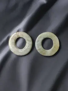 AccessHer Circular Studs Earrings