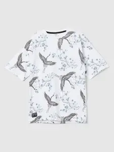 max Boys Conversational Printed Pure Cotton T-shirt