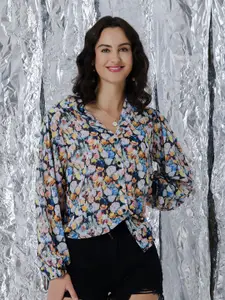 TANDUL Women Standard Floral Opaque Printed Casual Shirt