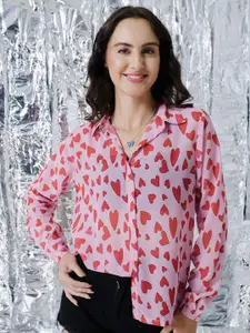 TANDUL Women Standard Conversational Print Opaque  Casual Shirt