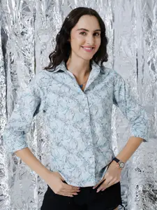 TANDUL Women Standard Floral Opaque Printed Casual Shirt