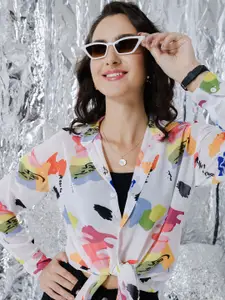 TANDUL Women Standard Opaque Printed Casual Shirt