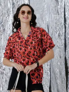 TANDUL Women Standard Floral Opaque Printed Casual Shirt