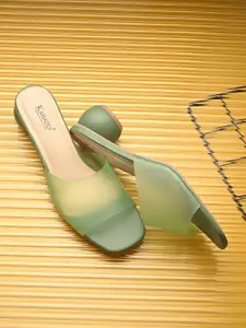 KARADDI Green Confortable & Lightweight Heels