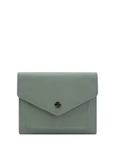 Da Milano Women Leather Zip Around Wallet