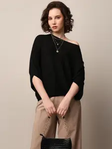 ONLY Women Boat Neck Pullover Sweaters