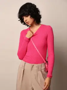ONLY Women Ribbed Pullover Sweaters