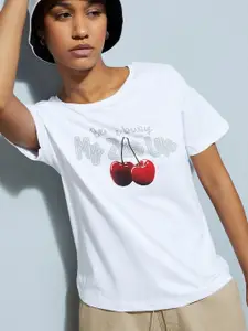 max URB_N Women Graphic Printed T-shirt