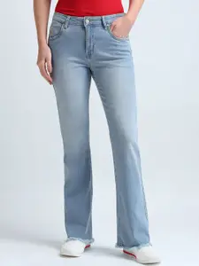 U.S. Polo Assn. Women Bootcut Light Fade Stretchable Jeans