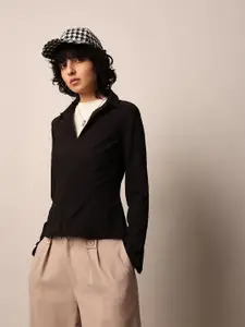 ONLY Women Solid Opaque Casual Shirt