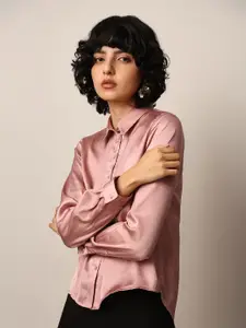 ONLY  Women Solid Opaque Casual Shirt